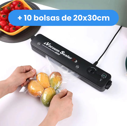 Envasadora de alimentos al vacío FreshSeal Pro® + 10 bolsas de REGALO