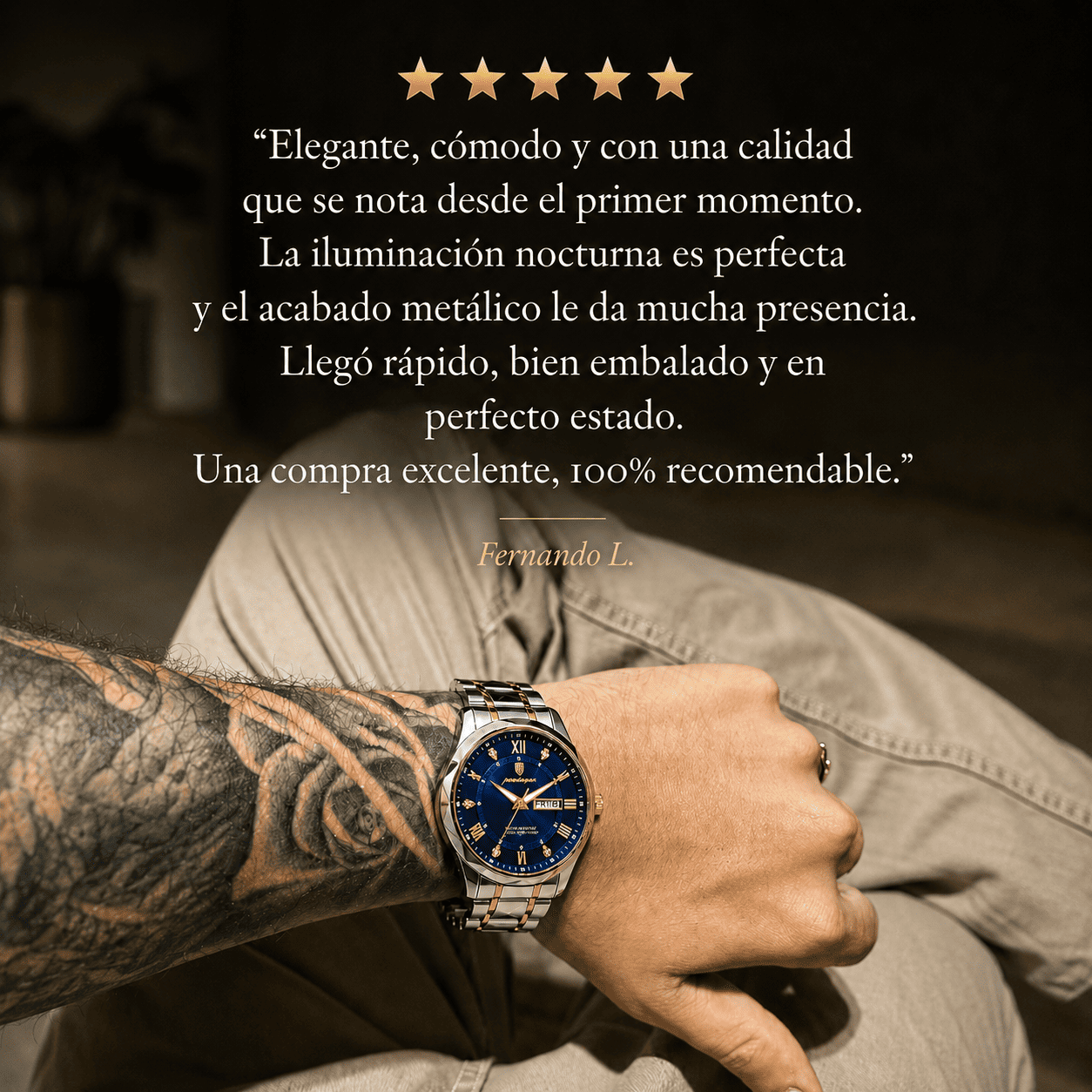 Reloj de lujo para hombre - LUXURY®