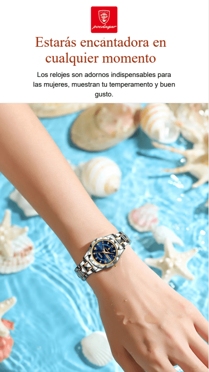 Reloj de lujo para mujer LUXURY® - CLYM STORE